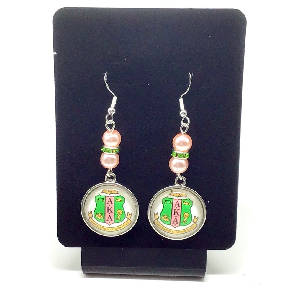 Alpha Kappa Alpha Earrings
